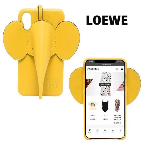 限定SALE★ロゴ【LOEWE iPhoneロエベ ケース 偽物】iPhoneケース ★Anagram/象 C719C80X0